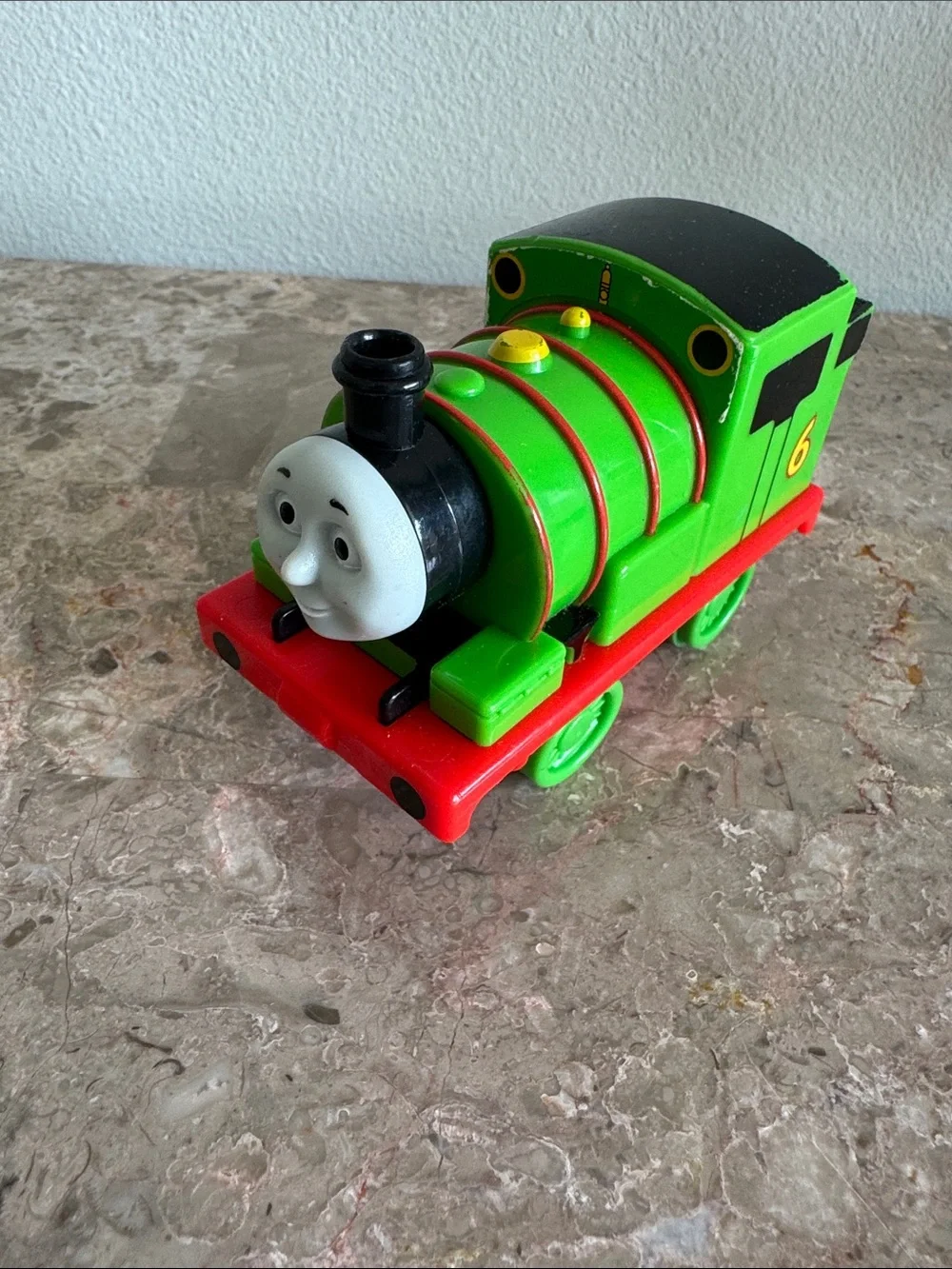 Mattel 2009 Percy train pull back toy engine from Thomas and Friends